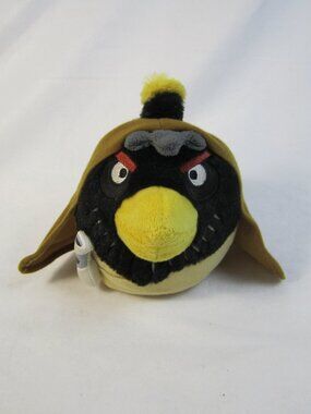 Angry Birds Star Wars Plush Obi-Wan Kenobi Bird 5” - No Sound- Commonwealth 2013